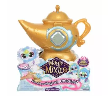 Pelúcia Surpresa Interativa - Magic Mixies - Gênio da Lâmpada Mágica - Azul - Candide