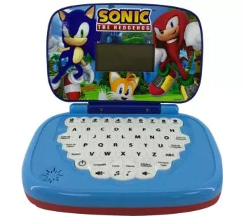 Laptop Infantil Eletrônico - Bilíngue - Sonic - Candide