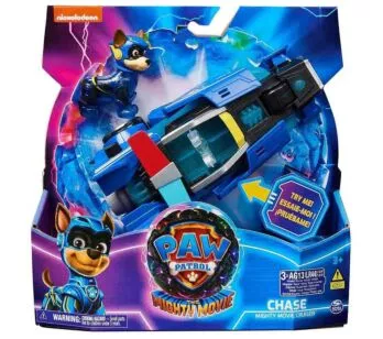 Veículo com Figura - Patrulha Canina Um Filme Superpoderoso - Chase - Sunny Brinquedos