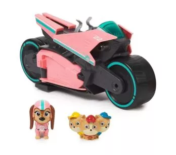 Veículo com Figura - Patrulha Canina Um Filme Superpoderoso - Liberty e Patrulheiros Juniores - Sunny Brinquedos