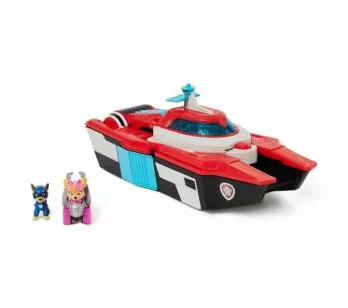 Figura e Playset - Patrulha Canina: Um Filme Superpoderoso - Playset Veículo Pawket - Sunny Brinquedos