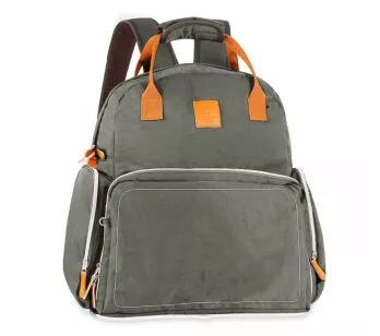 Mochila de Costas Maternidade - Mommy Bags - Cinza - Clio Style