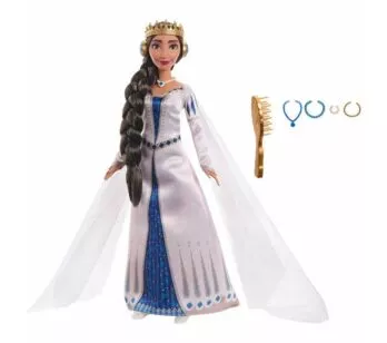 Boneca Articulada - Disney Wish - Rainha Amaya de Rosas - Mattel