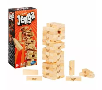 Jogo Infantil - Torre de Equilíbrio - Jenga Clássico - Hasbro Gaming