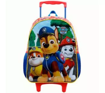 Mochila de Rodinhas Infantil - 14 - Patrulha Canina X2 - Xeryus