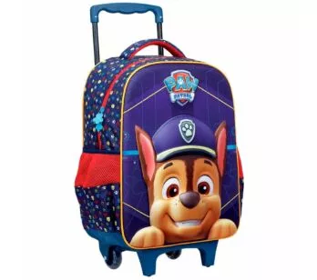Mochila 3D de Rodinhas Infantil - Patrulha Canina - Chase SE - Xeryus