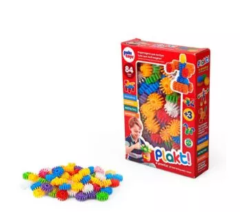 Blocos de Montar - Plakt - 84 peças - Pakitoys