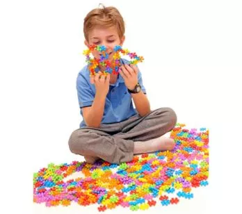 Kit Bloco de Montar Plukt!  –  100 peças - Pakitoys