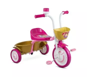Triciclo Infantil - Aro 5 - Disney Princesas - Nathor