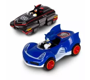 Carrinhos de Fricção - Sonic All Star Racing - Shadow e Sonic - Fun Divirta-se