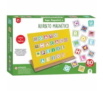 Jogo Educativo - Magnético - Alfabeto - Nig Brinquedos