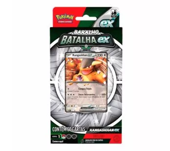 Jogo de Cartas - Pokémon - Baralho Batalha EX - Kangaskhan - Copag
