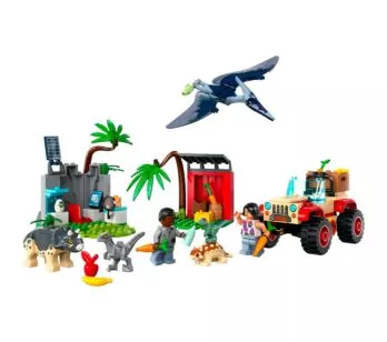 Blocos de Montar - Centro de Resgate de Dinossauros - 139 peças - LEGO Jurassic World