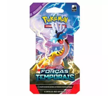 Jogo de Cartas Pokémon - EV5 Forças Temporais - Blister Raio Fúria - Copag