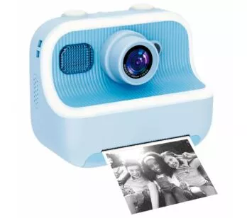Câmera Fotográfica Digital Infantil Instantânea - Click Zoop - Azul - Zoop Toys
