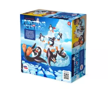 Jogo de Equilíbrio - Pinguim Iceberg - 26 peças - Pakitoys
