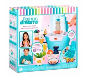 Kit Infantil - Fashion Dreams - Estúdio de Cerâmica - Fun Divirta-se