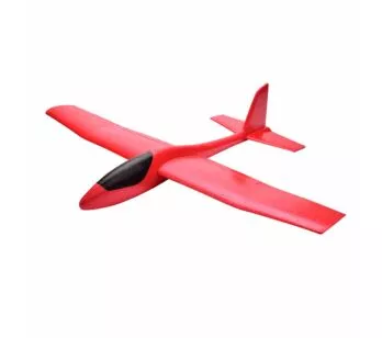 Avião Planador Infantil - Voo Leve Super - Vermelho - DM Toys