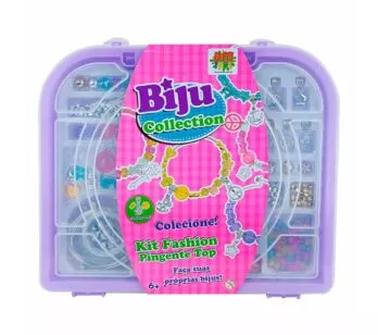 Kit Bijuterias Infantil - Biju Collection - Fashion Pingente Top - DM Toys