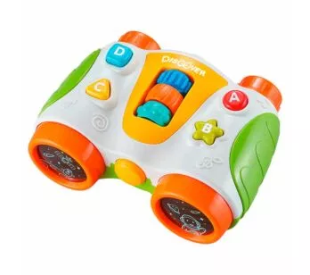 Binóculo Infantil Baby - Luz e Som - Colorido - Guta Guti