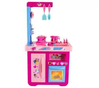 Cozinha Infantil Completa - Barbie Chef Master - Cotiplás