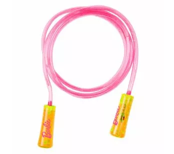 Corda de Pular Infantil com Luzes - Barbie - Fun Divirta-se