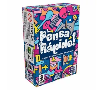 Jogo de Cartas Infantil - Pensa Rápido - Galápagos