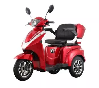 Triciclo Elétrico - Duos Eko-10 Pro - 1000w Lithium - Vermelho - Duos Bikes