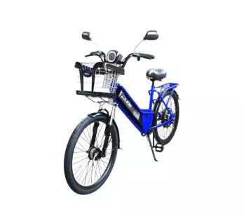 Bicicleta Elétrica - New Confort 800w Lithium - Azul - Duos Bikes