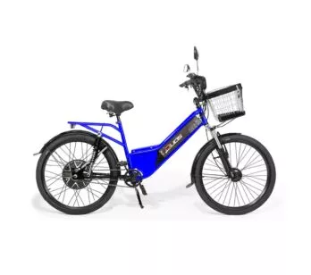 Bicicleta Elétrica - New Full 800w Lithium - Azul - Duos Bikes