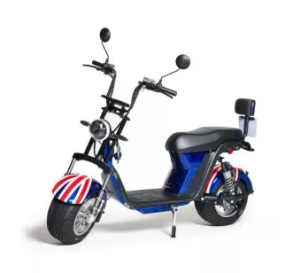Scooter Elétrica - X12 1000w Lithium - UK Azul - Moto Chefe