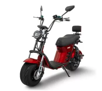Scooter Elétrica - Duos FX2 1000w Lithium - Vermelha - Duos Bikes