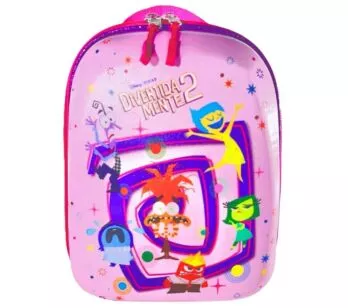 Lancheira 3D Infantil – Disney Divertidamente - Roleta - Maxtoy