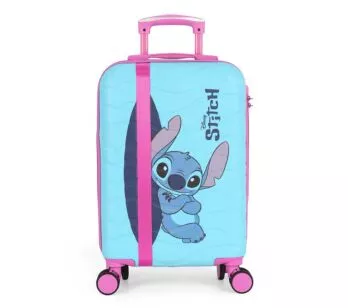 Mala de Rodinha Infantil - Disney Stitch Surf - Luxcel