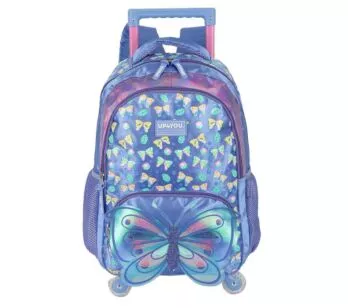 Mochila de Rodinha - Up4you - Borboleta - Luxcel