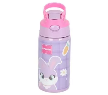 Garrafa com Bico - Aço Inox - 500ml - Up4you - Coelhinha - Luxcel