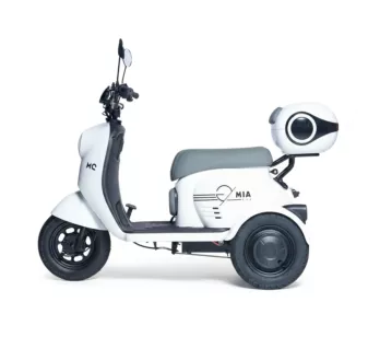Triciclo Elétrico - MIA Tri 800w Lithium - Branco - Moto Chefe
