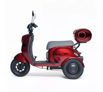 Triciclo Elétrico - MIA Tri 800w Lithium - Vermelho - Moto Chefe
