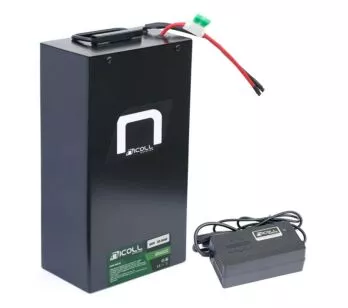 Bateria de Lítio Ion com Carregador - 60v 20.8ah - Nicoll