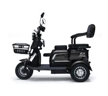 Triciclo Elétrico - New Smart PAM 1000w - Preto - Plug and Move