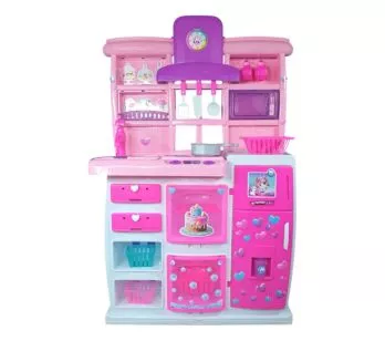 Cozinha Infantil Completa Grande - Master Magic - Sai Água - Magic Toys