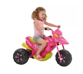 Moto Elétrica Infantil - Moto XT3 Fashion - 6v - Rosa - Bandeirante