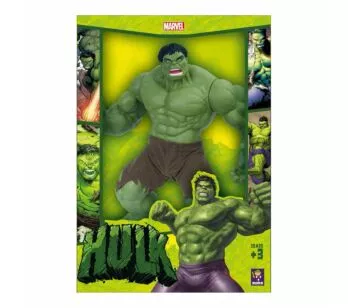 Boneco Articulado Gigante - 55 cm - Marvel - Hulk Premium - Mimo Toys