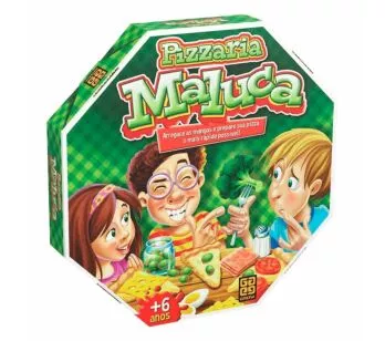 Jogo de Tabuleiro Infantil - Pizzaria Maluca - Grow