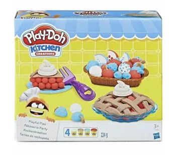 Conjunto Massa de Modelar - Play-Doh Kitchen - Tortas Divertidas - Hasbro