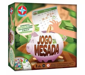 Jogo de Tabuleiro - Jogo da Mesada - Estrela