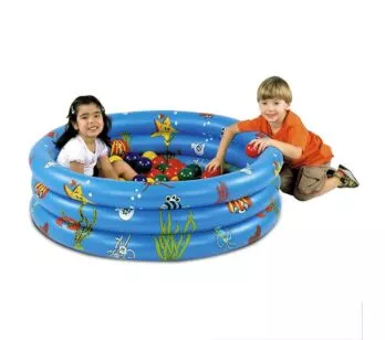 Mini Piscina de Bolinhas Inflável com 100 Bolinhas - Braskit