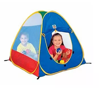 Barraca Infantil com 100 Bolinhas - Toca Mágica Ball Júnior - 93 x 90 cm - Braskit