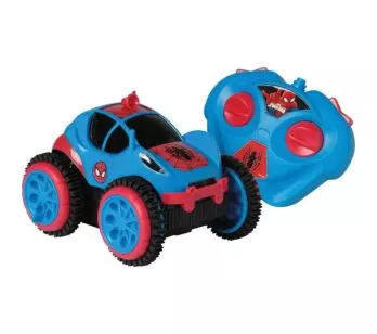 Carrinho de Controle Remoto - Homem-Aranha - Spider Flip - Candide Brinquedos