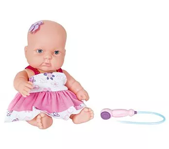 Boneca de Vinil - Clássica - Bebê Nenequinha - Duchinha - Super Toys